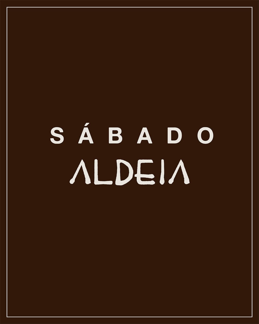 ALDEIA - SABADO - 30/05